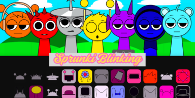 Sprunki Blinking