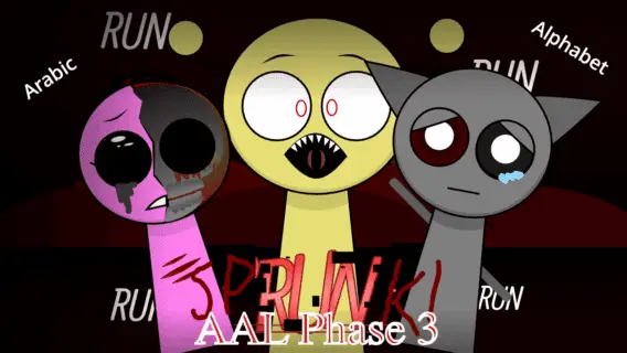 Sprunki Alphabet lore Arabic Phase 3