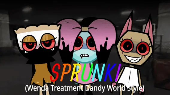 Sprunki Wenda Treatment: Dandys World Style