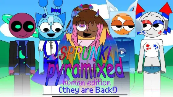 Sprunki Pyramixed: Human Edition (They are Back!)