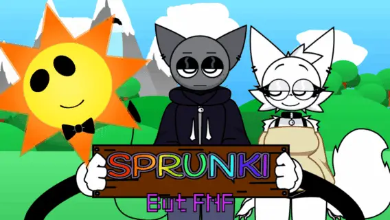Sprunki Retake Human But FNF